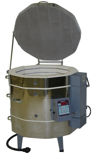 Olympic 1818 "Stackable" Electric Kiln With V6-Cf Electronic Controller : 2.63 Cu. Ft Cone 8