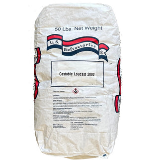 3000 Loucast Castable Refractory 50 Lbs Delivered Price