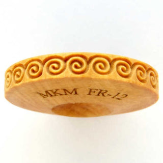 MKM FingerRoller 12 Greek Key - Round Spiral