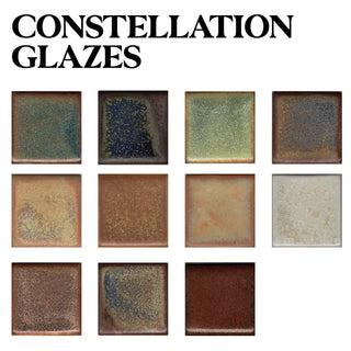 Coyote Constellation Series Glazes for Normal or Slow Cool Cone 6