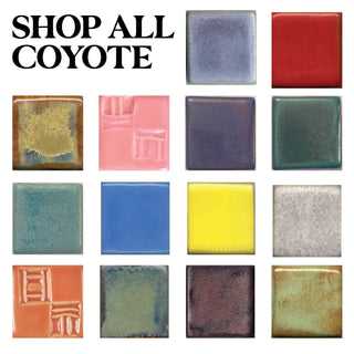 Dry Coyote Glazes in 5, 10 and 25 Pound Units