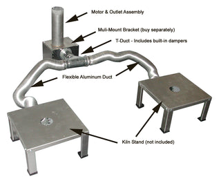 L&L Vent-Sure Kiln Vent Doubler Accessory