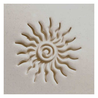 MKM Stamps 4 Clay SCXL #019 Spiral Sun (6.0 cm)