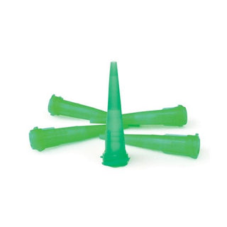 CAT18G Xiem Tools Five Replacement Customizable Applicator Tips 18 gauge Green