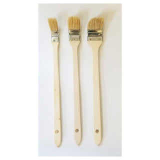 Tilted Bristle Brushes - Set of 3