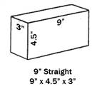 NC263: G-26 Soft Brick IFB Insulating Firebrick STRAIGHTS 3"