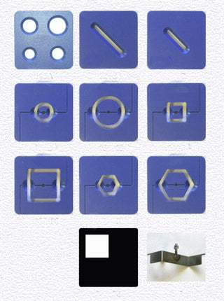 North Star Equipment Standard Accessory Die Set for 4" Extruder