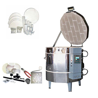 Olympic FREEDOM 2323HE KILN PACKAGE: Cone 10, Electronic Control with Vent, Furniture Kit and More!